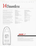 Boston Whaler Dauntless 14 Brochure