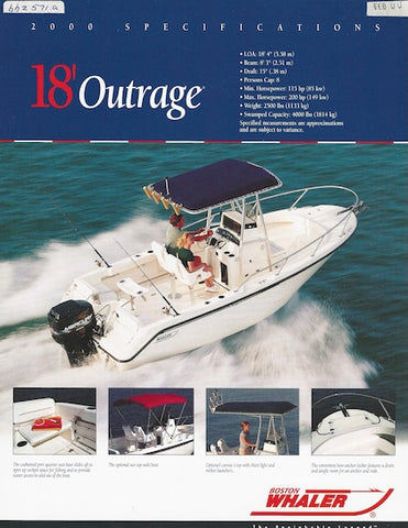 Boston Whaler Outrage 18 Brochure