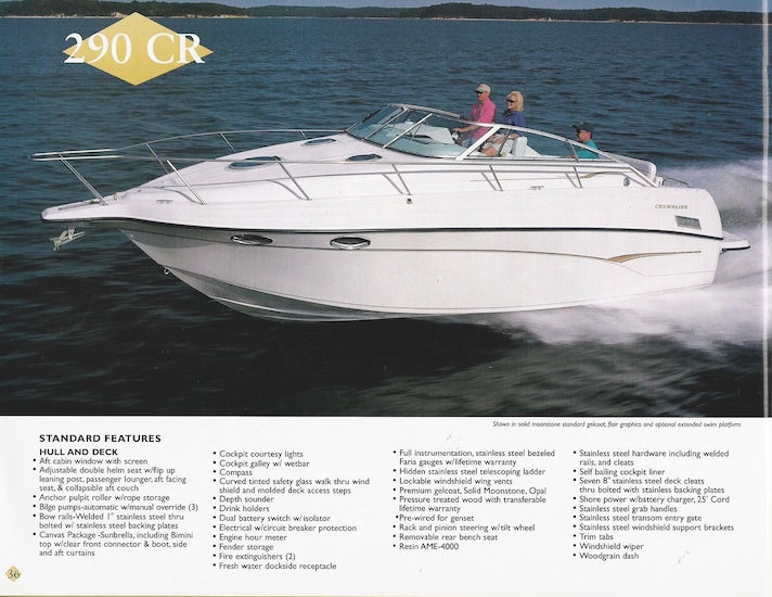 Crownline 1999 Brochure