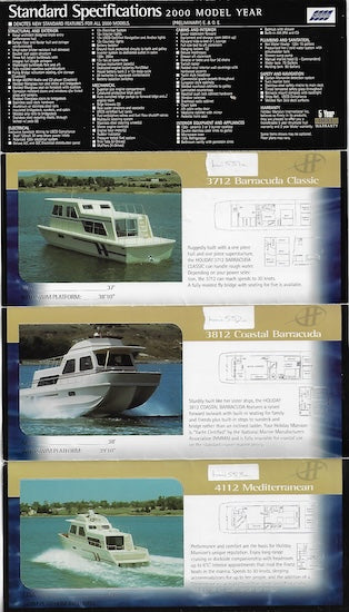 Holiday Mansion 2000 Brochure