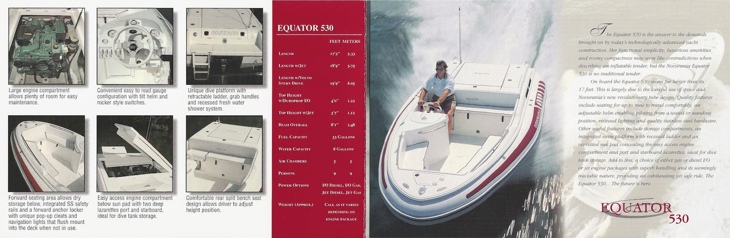 Novurania Equator 530 Brochure