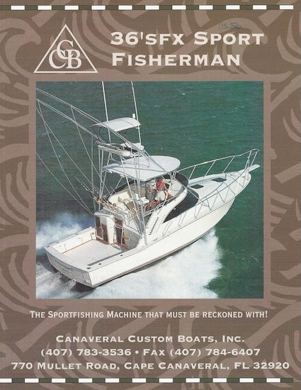 Canaveral 36 SFX Brochure