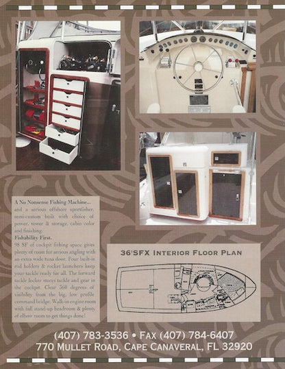 Canaveral 36 SFX Brochure