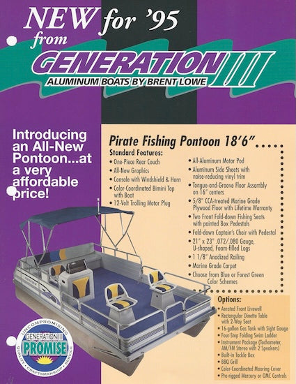 G3 Pirate Fishing Pontoon & Dakota 16 Jon Boat Brochure