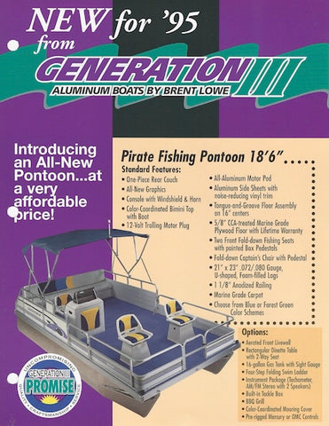 G3 Pirate Fishing Pontoon & Dakota 16 Jon Boat Brochure