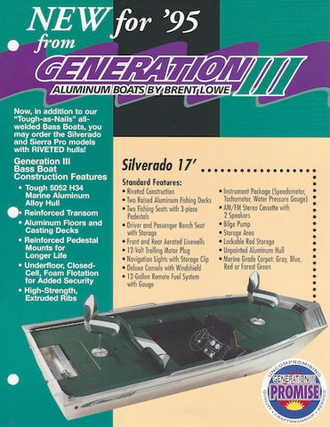 G3 Silverado 17 & Sierra Pro 16 Brochure