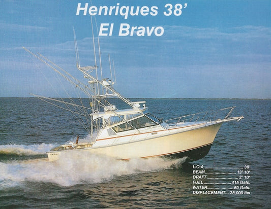 Henriques 38 El Bravo Brochure