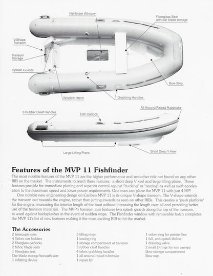 Caribe MVP 11 Specification Brochure