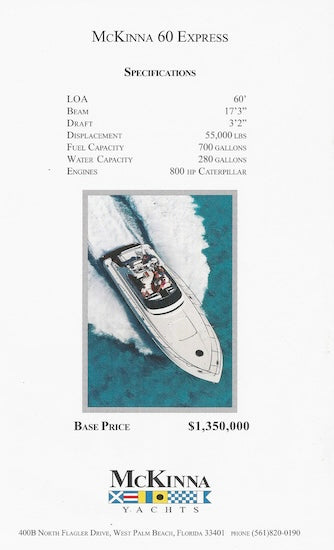 McKinna 60 Express Mini Brochure