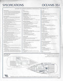 Beneteau Oceanis 351 Specification Brochure