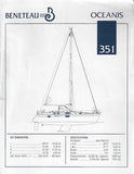 Beneteau Oceanis 351 Specification Brochure