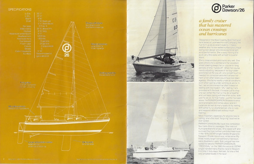 Parker Dawson 26 Brochure