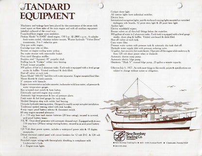 Bombay Trawler Brochure