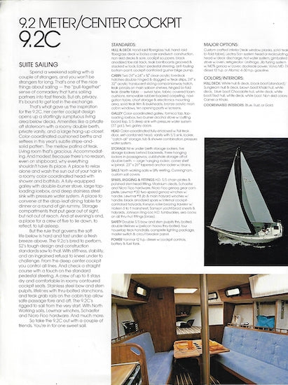 S2 9.2C Center Cockpit Brochure