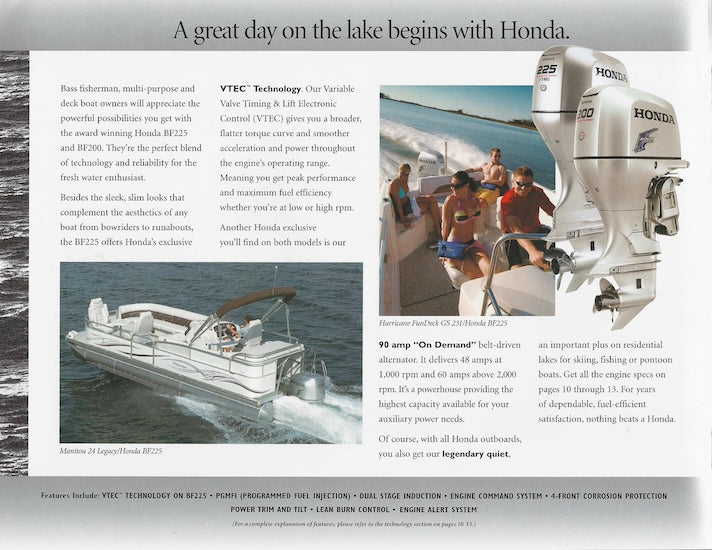 Honda 2009 Outboard Brochure