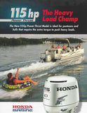 Honda 115hp Outboard Brochure