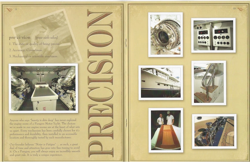 Paragon Motor Yachts Brochure