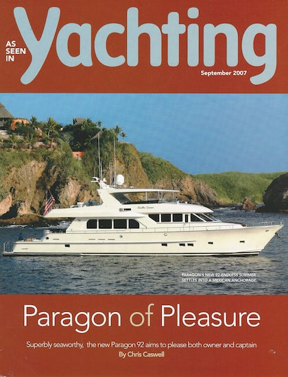 Paragon 92 Yachting Magazine Reprint Brochure