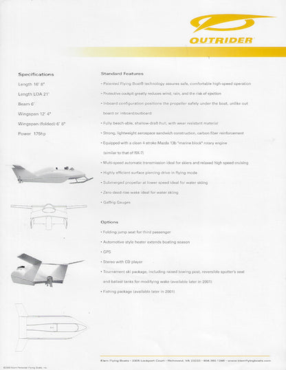 Klem Outrider Brochure