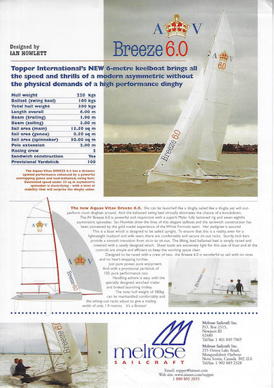 Melrose Breeze 6.0 Brochure