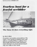 Pacific Seacraft Dana 24 Magazine Reprint Brochure Package