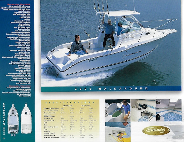Seaswirl 1999 Brochure SailInfo I