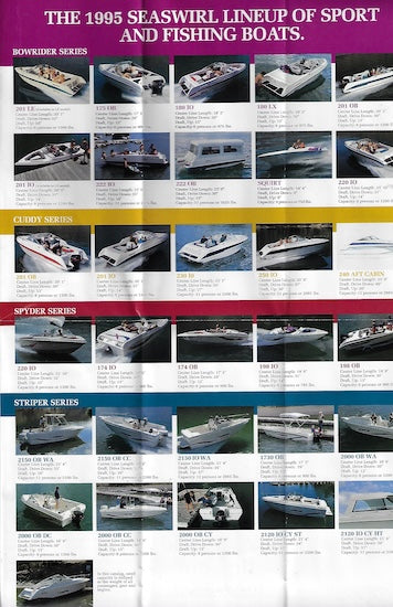 Seaswirl 1995 Poster Brochure