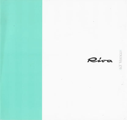 Riva Vertigo 63 Specification Brochure