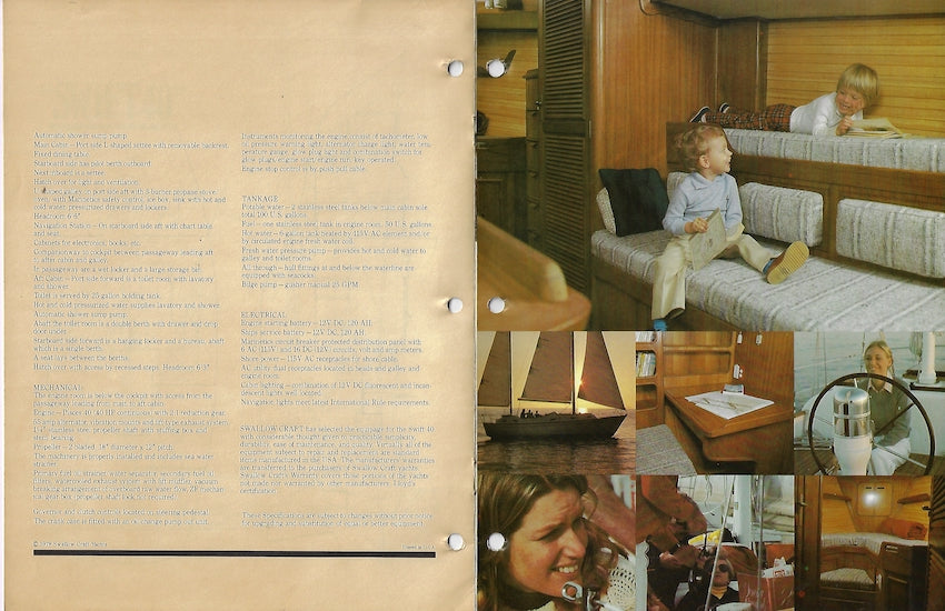 Swallowcraft Swift 40 Brochure