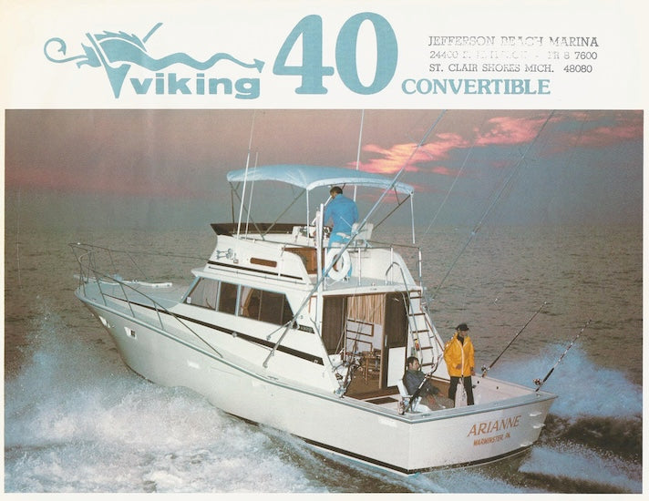 Viking 40 Convertible Brochure