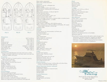 Viking 40 Convertible Brochure