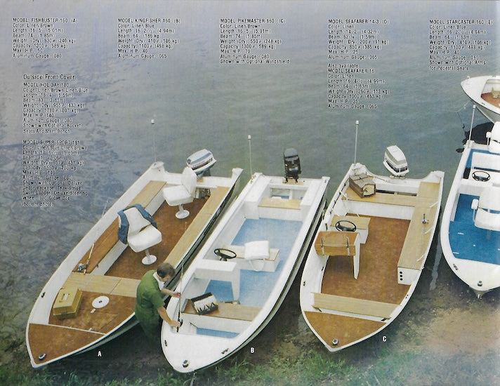 Starcraft 1981 Aluminum Brochure