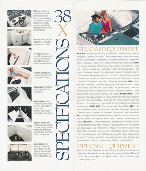 Wellcraft Excalibur 38X Brochure