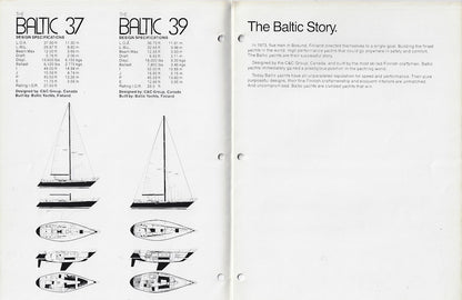 Baltic 1980s Brochure