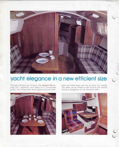 Newport 28 Brochure