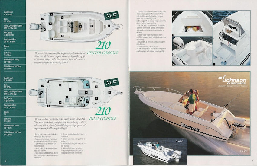 Wellcraft 1998 Sport Fishing Brochure