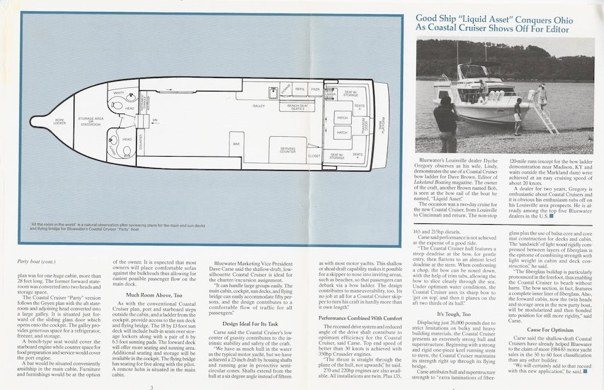 Bluewater Sea Breeze Newsletter - Summer 1985
