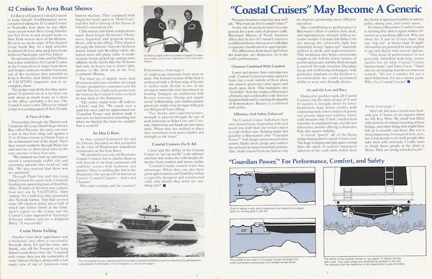 Bluewater Sea Breeze Newsletter - Spring 1986