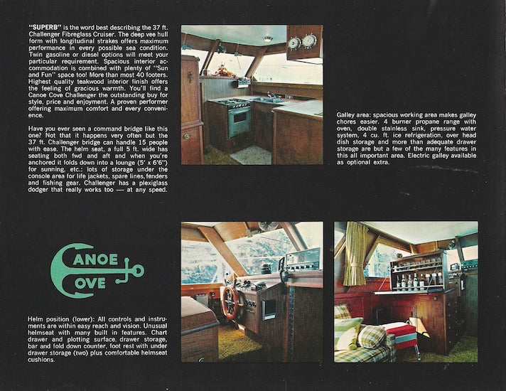 Canoe Cove Crusader 37 Brochure