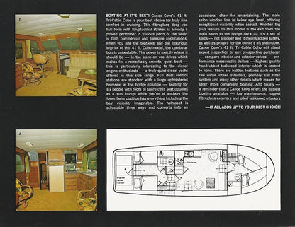 Canoe Cove 41 Tri Cabin Brochure