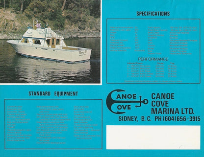 Canoe Cove 37 Challenger Sedan Brochure