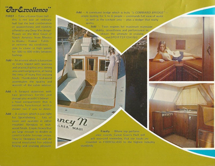 Canoe Cove 37 Challenger Sedan Brochure