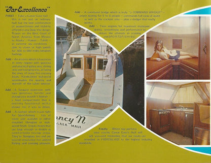 Canoe Cove 37 Challenger Sedan Brochure
