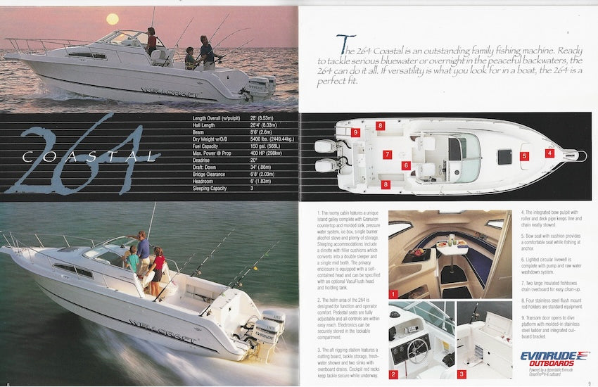 Wellcraft 1997 Sport Fishing Brochure