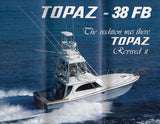 Topaz 38 Flybridge Brochure