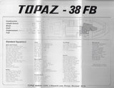 Topaz 38 Flybridge Brochure