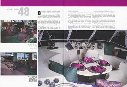 Mikelson 48 Sea Magazine Reprint Brochure