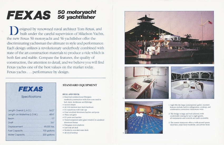 Mikelson Fexas 50/56 Brochure