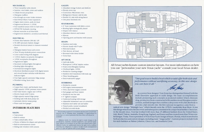Mikelson Fexas 50/56 Brochure