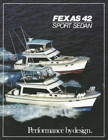 Mikelson Fexas 42 Sport Sedan Brochure